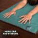 Youphoria Yoga Towel: Microfiber Non-Slip Mat Towel in Mint with Gray Stitching - Buy Online on GoSupps.com