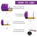 Buy Purple Volume Lash Extensions | Easy Fan Colored Eyelash Extensions - D-0.07 15-20 Mix - Buy Online on GoSupps.com