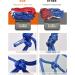 XXXYYY Basketball Net Replacement | Heavy Duty 6.88 Ounce Professional Quality | Fits Standard Rim | All Weather Anti Whip - 12 Loops | Outdoor Indoor (Red White Blue) - Buy Online on GoSupps.com