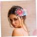 Gogogmee Flower Hairpin Flower Hairclip Sea Star Hair Pins Plumeria Flower Hair Clips Mermaid Hair Clips for Beach Hair Clip Hair Accessories for Cute Hair Accessories Fabric - Buy Online on GoSupps.com