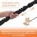 Complications-Free Dog Leash Set - 2 Elasticity Reflective Adjustable Leashes for Dogs | Healing Comfortable and Safe Dog Harnesses - Buy Online on GoSupps.com