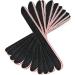 LEAQU Manicure Nail File Double-Sided Matte Black Sand Red Heart Manicure Pedicure Tool Emery Board Wear-Resistant Large Area 10pcs - Buy Online on GoSupps.com
