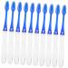 Hoement 10pcs Travel Folding Teeth Accessories Toothbrush Small Travel Portable Toothbrushes Travel Wear-resistant Travel Cleaning Supply