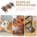INOOMP Oral Biting Playthings Wooden Pet Chewing Balls Bunny Treats Comforting Teething Toy - Buy Online on GoSupps.com