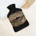 Golden Lips Hot Water Bottle with Plush Cover | Hand Warmer for Adults & Children | 26.5x15.3cm | International Shipping Available - Buy Online on GoSupps.com