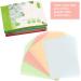 400 Sheets Oil Absorbing Tissues - Soft Blotting Paper for Oily Skin and Travel - 4 Colors (Pink, Brown, Blue, Green) - Buy Online on GoSupps.com