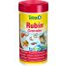 Tetra Rubin Granules - Granulate Fish Form with natural color amplifiers ideal for all fish in the middle water layer of the aquarium 250 ml can 250 ml (1 -pack) granules