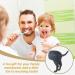 Apricitie 3-Piece Kack Set with Toothpaste Attachment - Creative Dispenser Caps & Funny Dog-Themed Bathroom Accessories - Buy Online on GoSupps.com