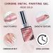 U-Shinein Metallic Painting Gel - Rose Golden 15ml 0.5oz | Nail Art Liner Kit with Strong Reflection | UV Nail Gel for Stunning Metallic Designs - Buy Online on GoSupps.com