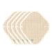think ECO Original Natural Brown Organic Reusable Cotton Panty Liners with Waterproof Five Pads Set 5-Pads ((Original Panty Liner_XS 5P) Tiny Size Liner X-Small (Pack of 5)