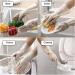 Female Waterproof Rubber Latex Dishwashing Gloves Kitchen Durable Cleaning Housework Chores Dishwashing Tools (Color : Blank Size : Large) - Buy Online on GoSupps.com