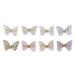 8pcs Nail Bow Decoration Delicate Nail Art Sticker Decoration for Nail Salon