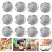 Mipcase 150 Pcs Mason Jar Lids Mason Jar Top Lid Jar Lids and Rings Glass Bottle Screw Caps Reusable Storage Covers Airtight and Leak- Proof Seal Wide Jar Supplies Things CD Tinplate Split Silverx5pcs 7X7X0.2CMx5pcs - Buy Online on GoSupps.com