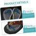 NOLITOY High Heel Cushion Inserts - 6 Pairs Palm Rest Gel Cushions for Women's Sandals & Flip-Flops - Toe Protectors & Comfort Pads - Blue 10x7cm - Buy Online on GoSupps.com