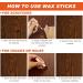 Furniture Repair Kit - 42 Wood Markers Filler & Wax Sticks for Stains & Scratches - Perfect for Hardwood Vinyl Laminate & Cabinets - International Shipping Available - Buy Online on GoSupps.com
