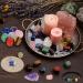 Purpledi 21pcs Chakra Stone Set - Healing Crystals & Gemstones for Meditation & Crystal Therapy - Buy Online on GoSupps.com