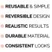 Brows by Bossy True-To-You 9 Pack Eyebrow Stencils Kit - Reusable Brow Shaping & Filling - Buy Online on GoSupps.com