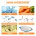 Pamper Your Skin with Panmall Carrot Bubble Mask - Deep Cleansing and Blackhead Removal for All Skin Types - Buy Online on GoSupps.com