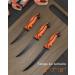 Skyfox Fish Knife - 15.5 cm German Stainless Steel Fishing & Filleting Knife with ABS Protection | Sharp Hunting Knife for Outdoor Use - Buy Online on GoSupps.com