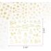 MWOOT 16 Sheets Gold Silver Mixed Nail Art Stickers Christmas Snowflake Deer Head Flowers Christmas Tree Nail Water Transfer Sticker Decals Set for DIY Nail Tips Decoration - Buy Online on GoSupps.com
