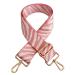 Beacone Wide Zebra Pattern Purse Bag Strap Replacement Adjustable Crossbody Handbag Purse Strap Handbag Strap Extender Pink