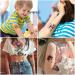 Watercolor Dog Temporary Tattoos for Kids & Adults - 12 Sheets Body Art Stickers for Face, Hands, and more - Buy Online on GoSupps.com