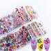10 Sheets Butterfly Nail Foil Transfers Stickers Flowers Butterfly Starry Sky Nail Art DIY Decals for Women Girls Decoration Manicure Design - Buy Online on GoSupps.com