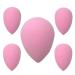 Make-up sponge set beauty sponge blender make-up sponge shower sponge for foundation powder BB cream sunscreen (5-part set)