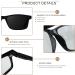 ANDWOOD Blue Light Blocking Reading Glasses | Polarized Sunglasses for Men & Women | UV Protection | Anti-Blue Light Lens | 0.0x Black Readers - Buy Online on GoSupps.com