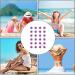 Uv Stickers for Sunscreen - 24 Color-Changing Sun-Screen Patches - Uv Test Detection Sticker Sunscreen Patch Uv Stickers Adhesive Sunscreen Stickers for Face - Buy Online on GoSupps.com