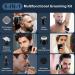 Head Shaver for Bald Men - 6 in 1 Waterproof Electric Razor with LED Display | Rechargeable Wet/Dry Grooming Kit - Buy Online on GoSupps.com