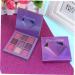 FOMIYES 9 Eyeshadow Women Eye Shadow Makeup Palette Metallic Eye Shadow Palettes Diamond Shimmer 1 count (Pack of 1) Purple - Buy Online on GoSupps.com
