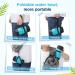 Pecute 650ml Dogs Water Bottle & Food Container 3-in-1 - Portable Portable Puppy Drinking Bottle for Travel & Walks - Light Blue - Buy Online on GoSupps.com