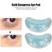 Ice Gel Eye Pads Ergonomic Portable Fatigue Relief Cold Compress Eye Pads Reusable Relaxing Soft for Home - Buy Online on GoSupps.com