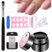  Zestivra Nail Fixation Gel Set Clear Glue for Nail Repairs Repairing Cracked Nails Repairing Split Tips Nail Glue Repair | Gel Set - Buy Online on GoSupps.com