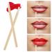 200pcs Disposable Bamboo Handle Lip Brushes - Eco-Friendly Lipstick & Lip Gloss Applicators | Makeup Tools for Perfect Application - Buy Online on GoSupps.com