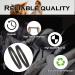 Plorbach 20 Pcs Dally Wrap - Anti-Skid & Wear-Resistant Horse Rubber Roper - Saddle Horn Wrap (Black) - Buy Online on GoSupps.com