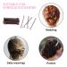 Vaincre Bobby Pin Hair Pins - 150 Count Brown Bulk with Storage Case | 2 inch Pain-Free Hair Pins for Women and Girls - Buy Online on GoSupps.com