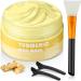 Clay Mud Face Mask Set Deep Cleansing Facial Mask for Radiant Skin Pore Refining Blackheads Control Oil Moisturizing Care Gift for Women 3.53oz(Turmeric 1 Pc) Turmeric 1