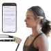 FlowTime Biosensing Meditation headband with heart rate and brain shaft sensors to make mindfulness easier and easier to achieve for advanced and new meditators