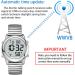 Hearkent Atomic Digital Talking Watch for Seniors | Large Numbers Loud & Clear | Automatic Time Correction | English Speaking | Ideal Gift for Men - Buy Online on GoSupps.com