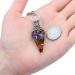Go Jewelry 7 Chakra Gemstone Pendulum Pendant with Chain - Reiki Healing & Dowsing Bracelet - Buy Online on GoSupps.com