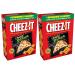 Baked Snack Crackers, Cheez It Cheese Pizza Flavor Made with Real Cheese, Delicious Snack to Share with the Whole Family, Pantry Staples for 2 Packs of 12.4 Oz
