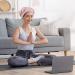 Unaone Microfiber Hair Towel Set - Fast Drying Hair Turban & Wrap for Thick/Long Hair - 2 Pink Super Absorbent Towels - Buy Online on GoSupps.com