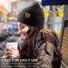 Vgogfly Slouchy Knit Beanie Hat for Men and Women - Black - Buy Online on GoSupps.com