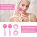 RejuvePixel Ice Globes for Facials - Glitter Face Globes 2PCS Set - Cold Roller Massager for Dark Circles, Puffiness, Wrinkles - Face, Neck & Eyes Cooling Glass Sticks with Holder - Buy Online on GoSupps.com