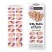 MOYOU LONDON Semi Cured Gel Nail Strips 20 Pc. Gel Wraps for Nails Get 1 Free UV Lamp when you Get 3 or More Easy Apply & Remove for Salon-Quality Manicure -thenaillologist 01