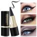 Matte Quick-Dry Eyeliner Pencil Ultra Black Gel Eyeliner Waterproof Smudge-Proof Makeup Eyeliner Long Lasting Eyeliner Matt Quick Dry Eyeliner for Women Girls (2pcs) - Buy Online on GoSupps.com