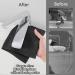 XANGNIER Thickened Magic Cleaning Cloth 8 Pcs - Lint Free & Reusable Microfiber Rag for Windows, Mirrors, Glass & Car Cleaning - Gray - Buy Online on GoSupps.com