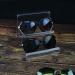 Multi-Layered Transparent Glass Stand - Multifunctional Ornaments for Sunglasses | Ett Warehouse - Buy Online on GoSupps.com